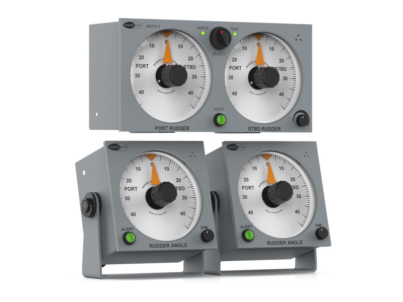 MD310TS Emergency Dual Rudder Angle Telegraph System MD310TS Emergency Dual Rudder Angle Telegraph System