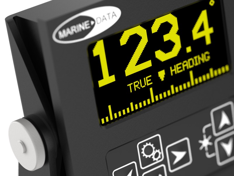 MD71HR Digital Compass Heading Repeater Display MD71HR Digital Compass Heading Repeater Display
